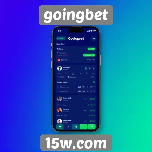 Interface do Goingbet é otimizada para usuários móveis